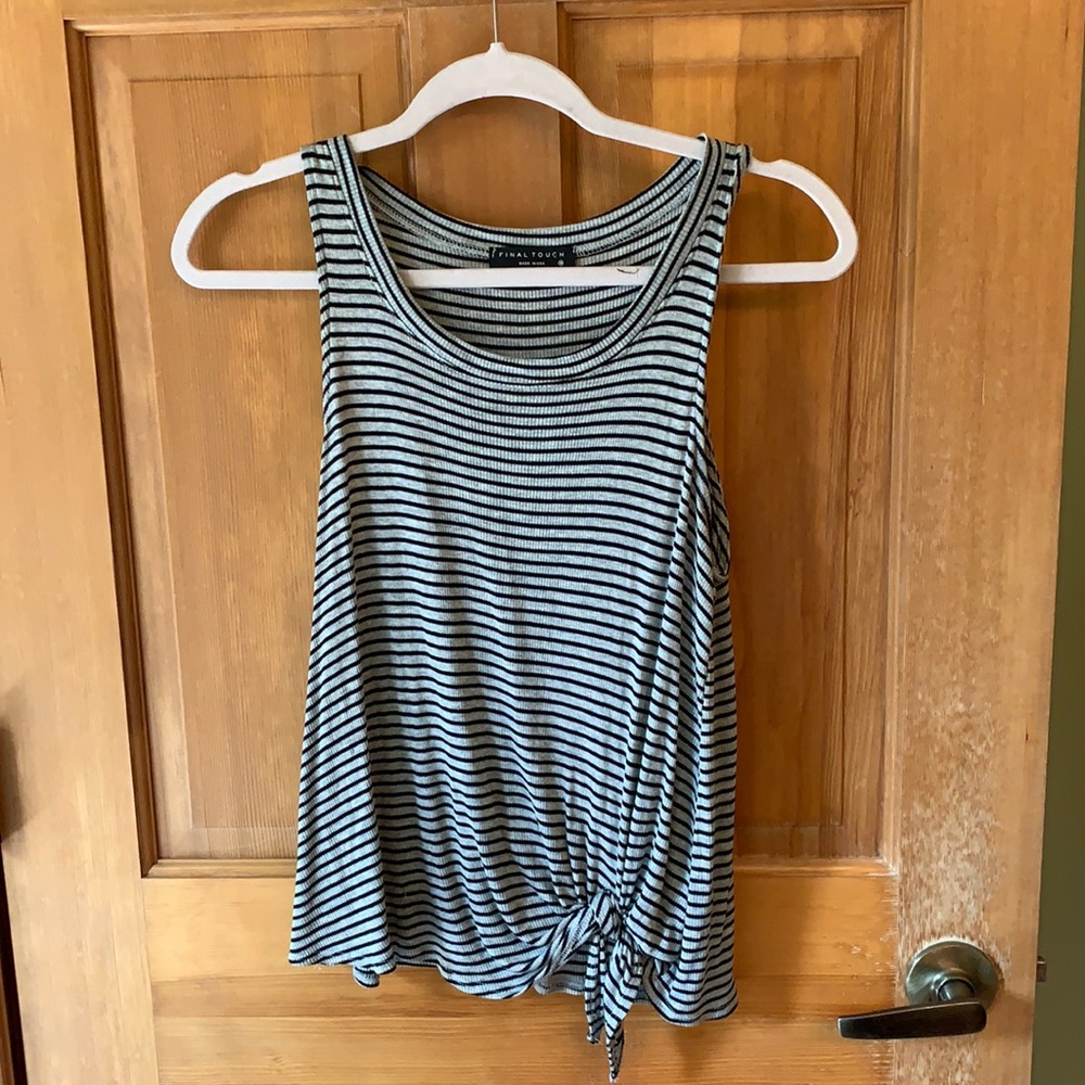 Final Touch - Striped tank top